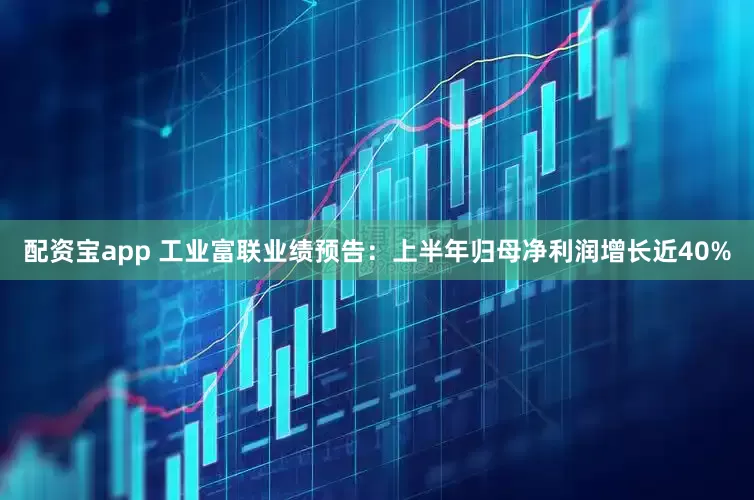 配资宝app 工业富联业绩预告：上半年归母净利润增长近40%